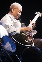 Legendary blues guitarist BB KIng (c) John Cutliffe 2003