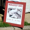 Merlefest Poster (C) John Cutliffe 2001